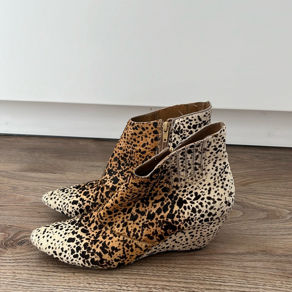 Matisse leopard boots